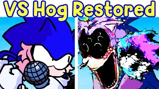 Friday Night Funkin Perfect Restored Hog amp Scorched FULL WEEK SonicEXE 30 RestoredFNF Mod [upl. by Ahsiliw294]