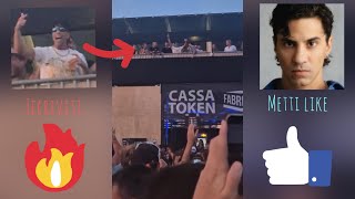 TEDUA PRESO PER IL CULO DAL PUBBLICO 🗣🖕🏼 DURANTE IL CONCERTO DI TRAVIS SCOTT MA NON LO CAPISCE [upl. by Larimor]