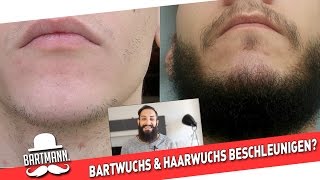 BARTWUCHS amp HAARWUCHS BESCHLEUNIGEN MIT MINOXIDIL  BARTMANN [upl. by Feingold764]