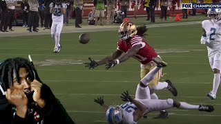 I Thought It Was Over quotLions vs SF 49ers Game Highlights  2023 NFC Championshipquot REACTION [upl. by Ocer]