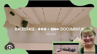 Backstage TXT amp Enhypen Documentary REACTION 🐻 [upl. by Griffis848]