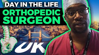 Day in the Life of an Orthopedic Surgeon in the UK [upl. by Einnob]