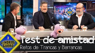 Antonio Resines y Jorge Sanz se enfrentan al test de la amistad  El Hormiguero [upl. by Nichani]