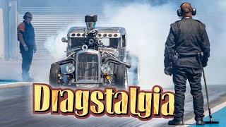 Dragstalgia 2022  Vintage Drag Racing at Santa Pod Raceway [upl. by Berey]