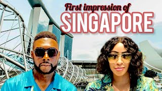 First Impressions of Singapore A Traveler’s Paradise singapore marinabaysands changiairport [upl. by Stoops]