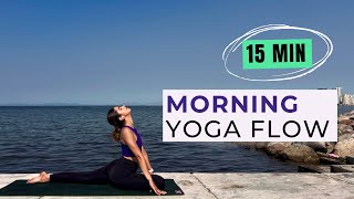 15Minute Morning Yoga Flow to Stretch amp Feel Good  FullBody Routine [upl. by Harobed]