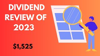 Dividend Investing  2023 Review Ep10 [upl. by Meridith144]