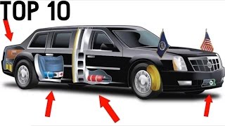 TOP 10  ÚŽASNÝCH FAKTŮ O PREZIDENTOVĚ AUTĚ TRUMPOVO AUTO [upl. by Cristiano]