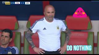 France vs Argentina 43 FIFA WORLD CUP 2018 quotSampaoli Do Nothingquotquot [upl. by Odnanref]