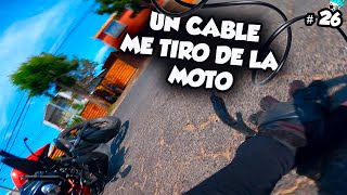 ACCIDENTE EN MOTO cable me tira al suelo  Observacion diaria 26 chile motovlog [upl. by Burt]