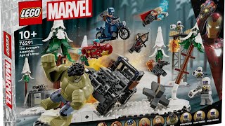 Lego Marvel 76291 Avengers Assemble Ultron Çağı ve 76288 inceleme [upl. by Fusco]