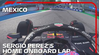 F1 2024 Sergio Perezs Home Onboard Lap Mexico GP Assetto Corsa [upl. by Rotow210]