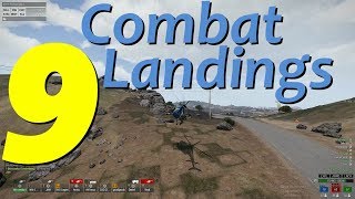 Arma 3 KOTH Best Pilot Moments Combat Landings 9 [upl. by Ennej]