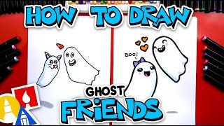 How To Draw Ghost Friends [upl. by Oigres]