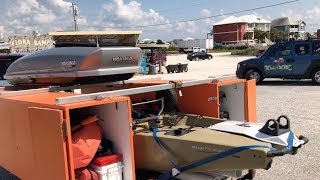 tips w ty AWESOME DIY KAYAK TRAILER  double axel  home made [upl. by Felike517]