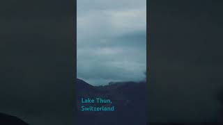 Lake Thun view from Sigriswil Switzerland switzerland [upl. by Eidua]