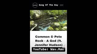 Common amp Pete Rock  A God ft Jennifer Hudson Anime Visualizer [upl. by Ahsertal]