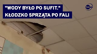 Kłodzko Jelenia Góra  tam już sprzątają po powodzi Relacje reporterów TVN24 [upl. by Philis601]