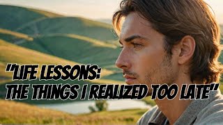 Life Lessons The Things I Realized Too Late howtobeastoic marcusaurelius meditations [upl. by Nordna]