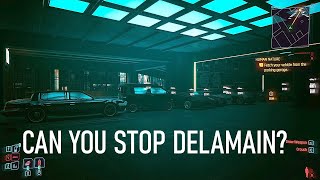 Can You Stop Delamain from Hitting Vs Car Human Nature Mission [upl. by Artsa]