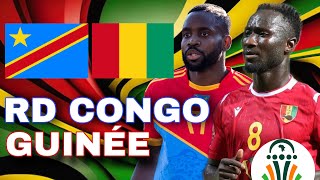 🔴🇨🇩🇬🇳 RD CONGO  GUINEE 🚨BELLE AFFICHE EN QUART   CAN 2024 LIVE TALK [upl. by Akira660]