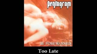 Pentagram  Be Forewarned  FULL ALBUM 1994 [upl. by Ettezel]