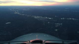 Cessna 310 Flight from Jacksonville FL 28J to Birmingham AL KBHM 2017 [upl. by Ardelia]