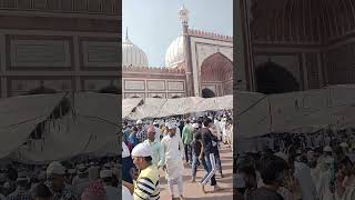 jama masjid dehli jummamubarak lailahaillallah muslimshorts [upl. by Olimpia]