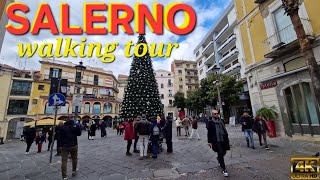 ✨️Salerno Italy 2023✨️🇮🇹  4K HDR  Walking Tour travel italy walkingtour [upl. by Frans]