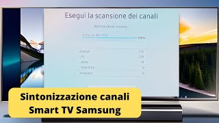 Ricerca canali su Smart TV Samsung [upl. by Isadora]