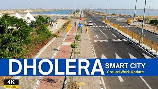 Dholera Smart City Gujarat  rslive  4K [upl. by Zeculon]