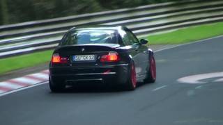 BMW M3 E46 CSL w Eisenmann Race exhaust Lovely sound [upl. by Auoh947]