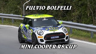 SALITA ALPE DEL NEVEGAL 2024  FULVIO BOLFELLI  MINI COOPER RS CUP  VIDEO BELLUNOVIDEO [upl. by Proctor]