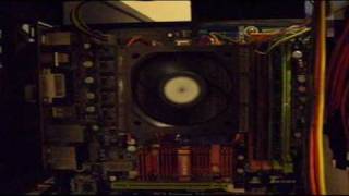 Biostar Bios Chip and Overclocking AMD Athlon64 X2 4600 [upl. by Drageruaeb664]