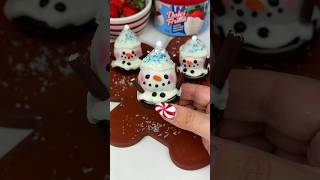 Christmas Treats 🎄🍓 christmas christmasbaking xmas chocolatecoveredstrawberries holidaybaking [upl. by Arahat]