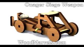 Mangonel Siege Weapon How to Build HD [upl. by Lewap]