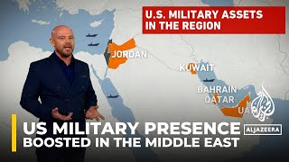 Why is the US reinforcing military assets in the Middle East [upl. by Halda224]