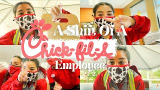 What Its Really Like Working at CHICKFILA  PART 2  Come To Work w Me  Behind The Scenes [upl. by Nicolis]