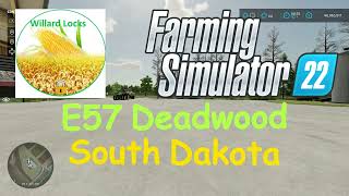 Baling Grass For The Sheep  E57 Deadwood  Farming Simulator 22 farmingsimulator22 [upl. by Aseretairam]