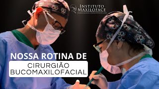 Rotina de um cirurgião bucomaxilofacial  Instituto Maxiloface [upl. by Suilmann497]