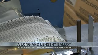 Arizona voters to see lengthy ballot for this falls General Election [upl. by Alphard852]