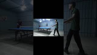 Table tennis forehand topspin against backspin by mkg [upl. by Dirrej]