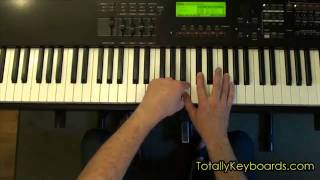 Fields Of Gold by Sting  KeyboardPiano Lesson Preview [upl. by Demmy]