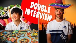 Pierre Gasly amp Yuki Tsunoda  The Double Interview [upl. by Amar]