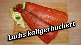 Lachsfilet kaltgeräuchert [upl. by Thomson162]