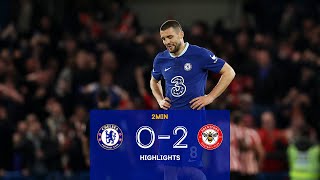 Chelsea v Brentford 02  Highlights  Premier League [upl. by Jessie569]