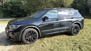 Обзор на Volkswagen Tiguan Allspace RLine Blackstyle Тигуан Олспейс 22см таких больше не будет [upl. by Burbank]