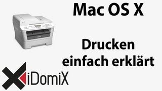 Mac Basics Drucken mit dem Mac erweiterte Optionen und Einstellungen [upl. by Nylorahs]