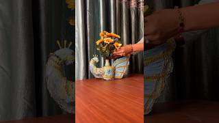 Beautiful Peacock Flower Vase Recycled Craft short youtubeshort reel viral trending diycrafts [upl. by Dobrinsky242]