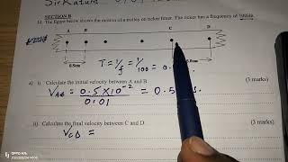 PHYSICS PAPER 1 REVISION TICKER TIMER [upl. by Hareenum882]